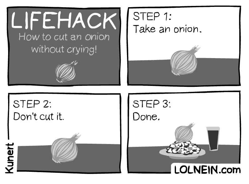 jokes tumblr to Onion Cut How an