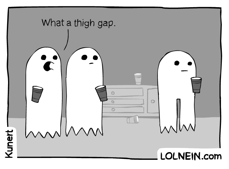 Thigh Gap Ghost