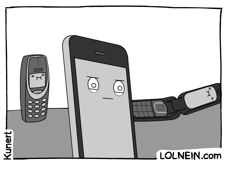 Smartphone vs Nokia Bonus GIF