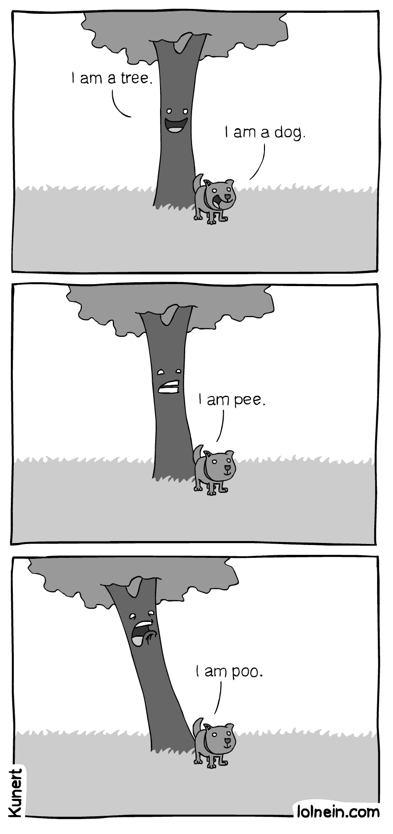 Comic: 'I am a Tree'