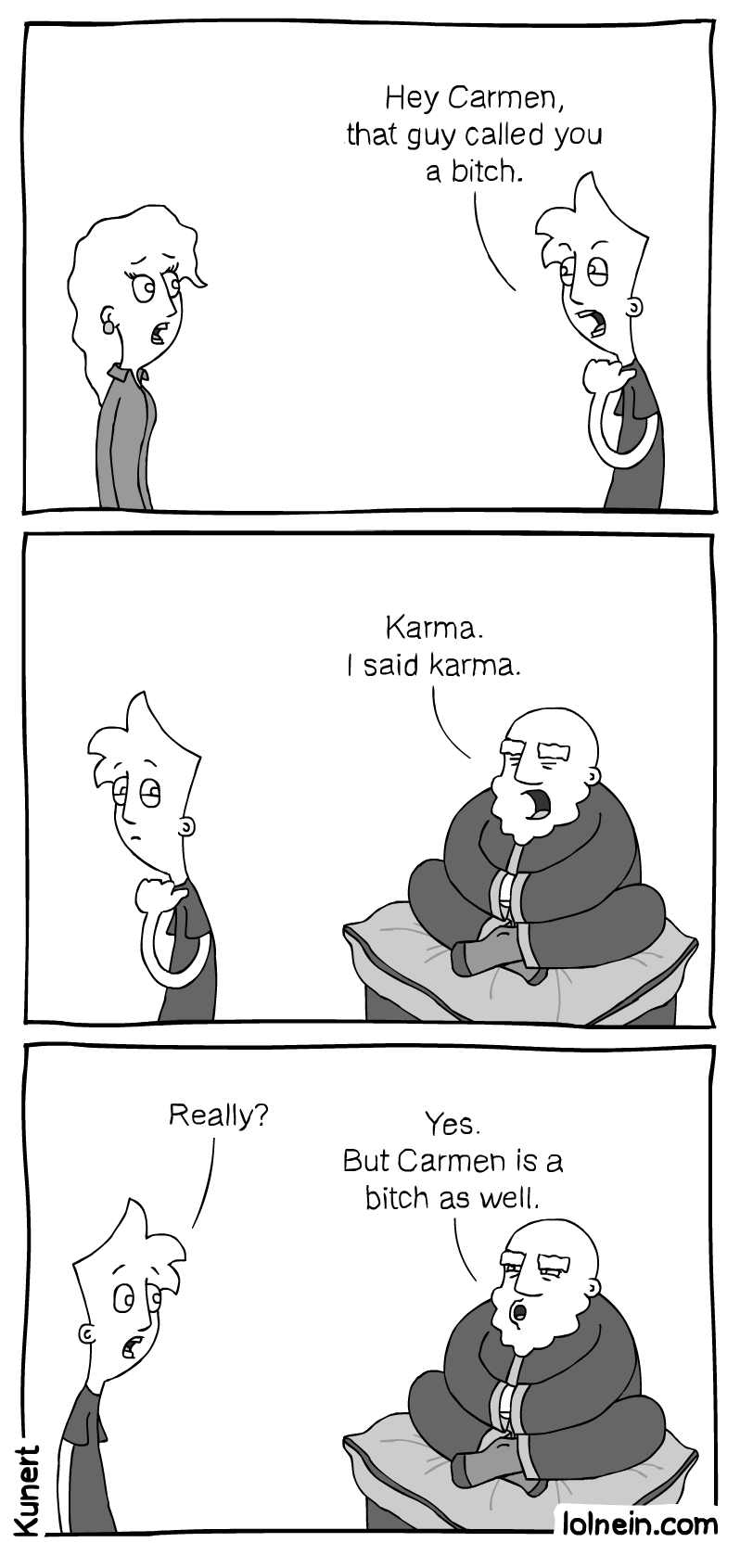 Comic: 'Karma'