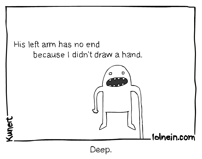 Comic: 'Left Arm'