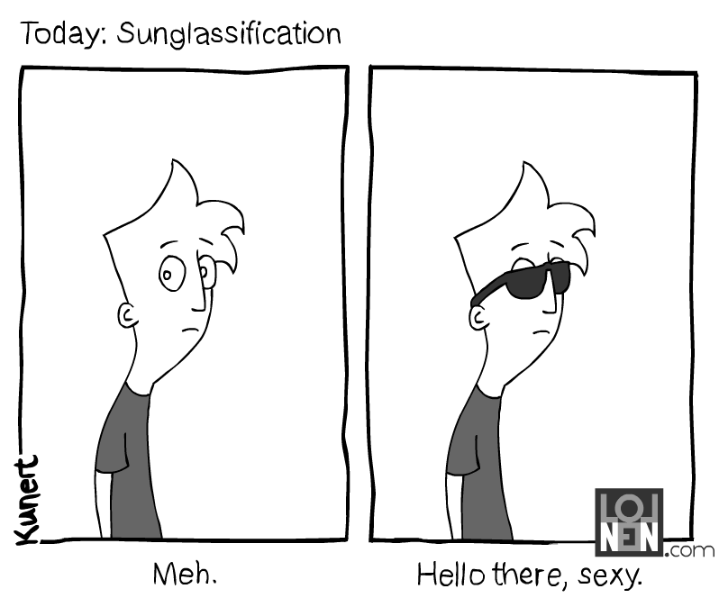 Comic: 'Sunglassification'