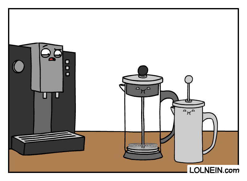 Coffee Machine vs French Press Bonus