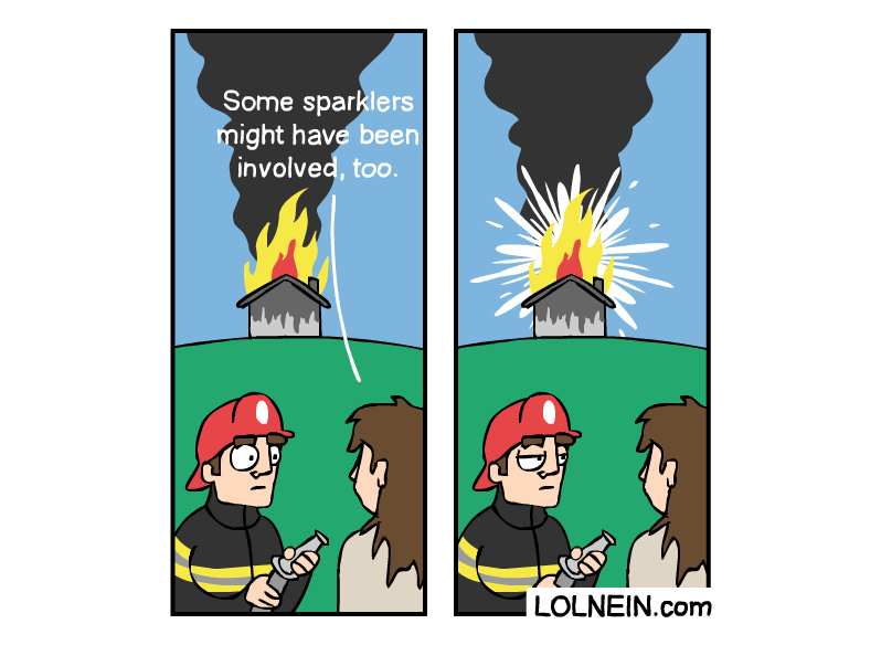 Firefighting Bonus Comic